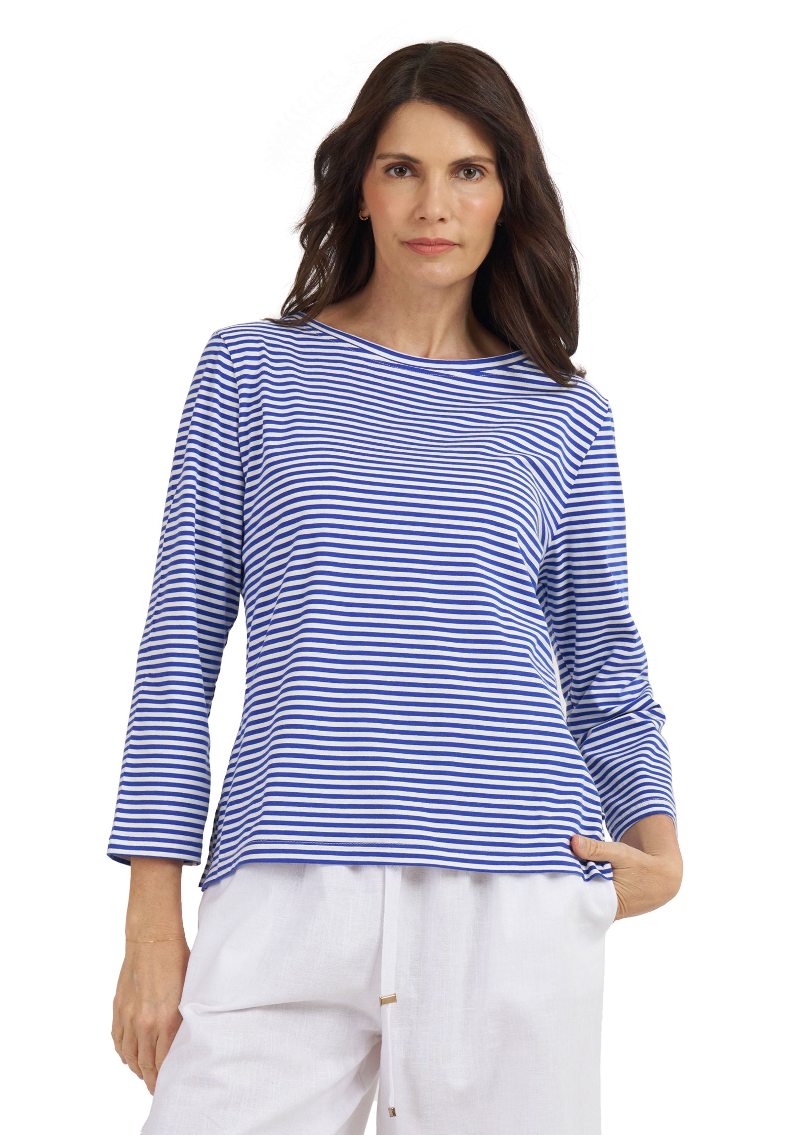 Studded Marina Belt Marina Blue main image 1