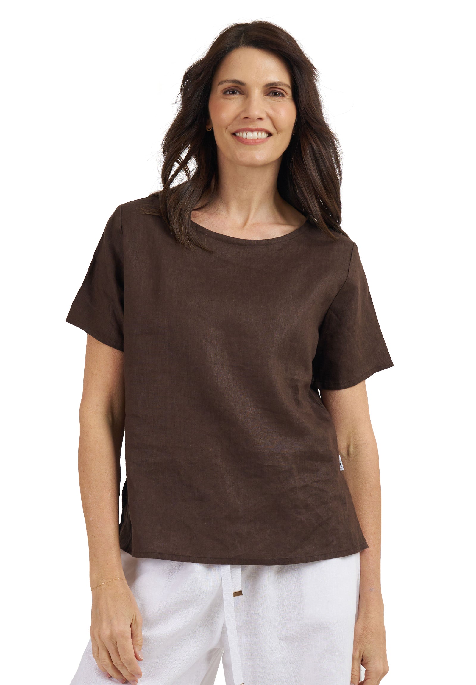 Teena_Coffee-Brown_Linen_T-