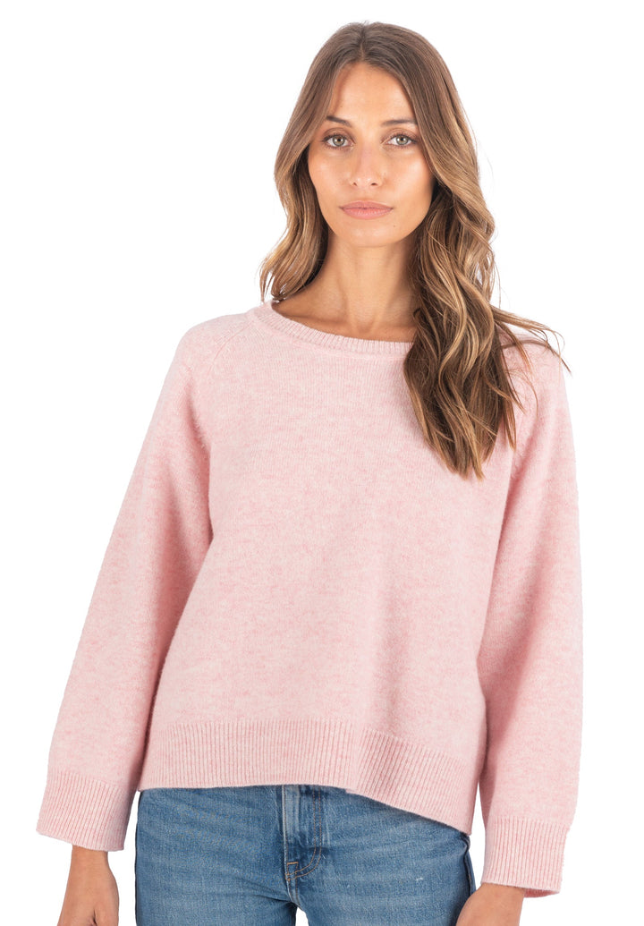 Cristina Pink Pure Merino Wool Sweater