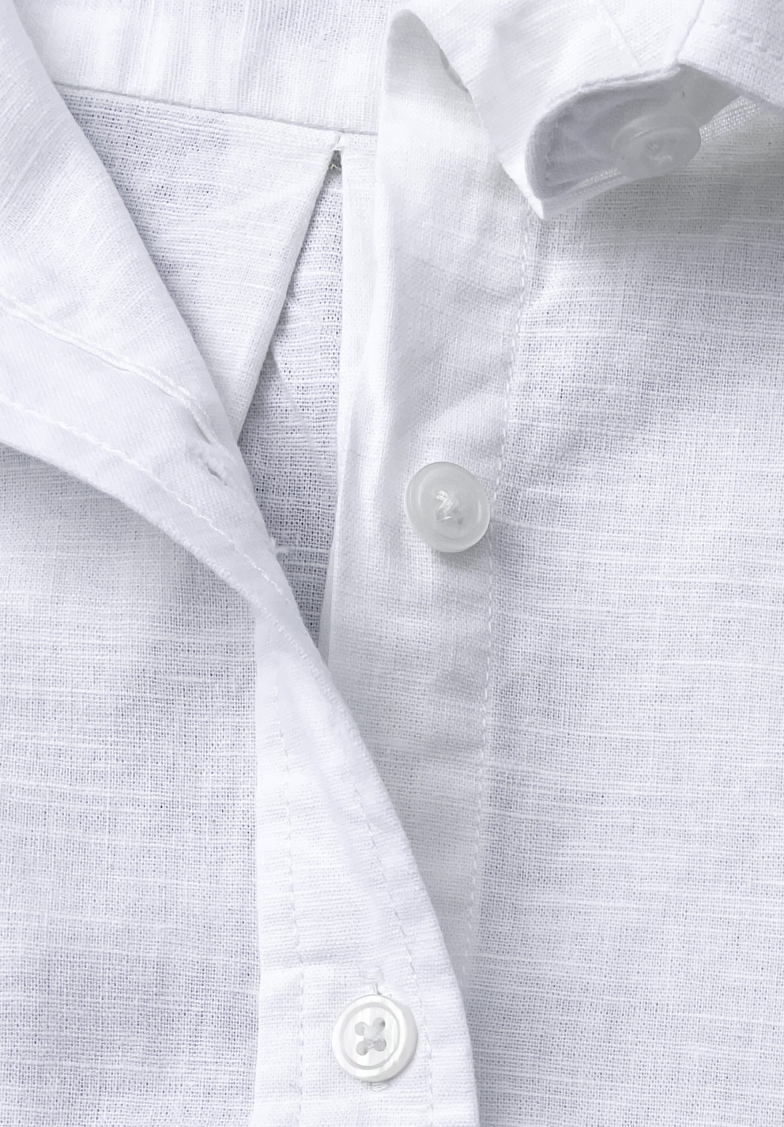 Essy White Linen Cotton Shirt – camixa.com