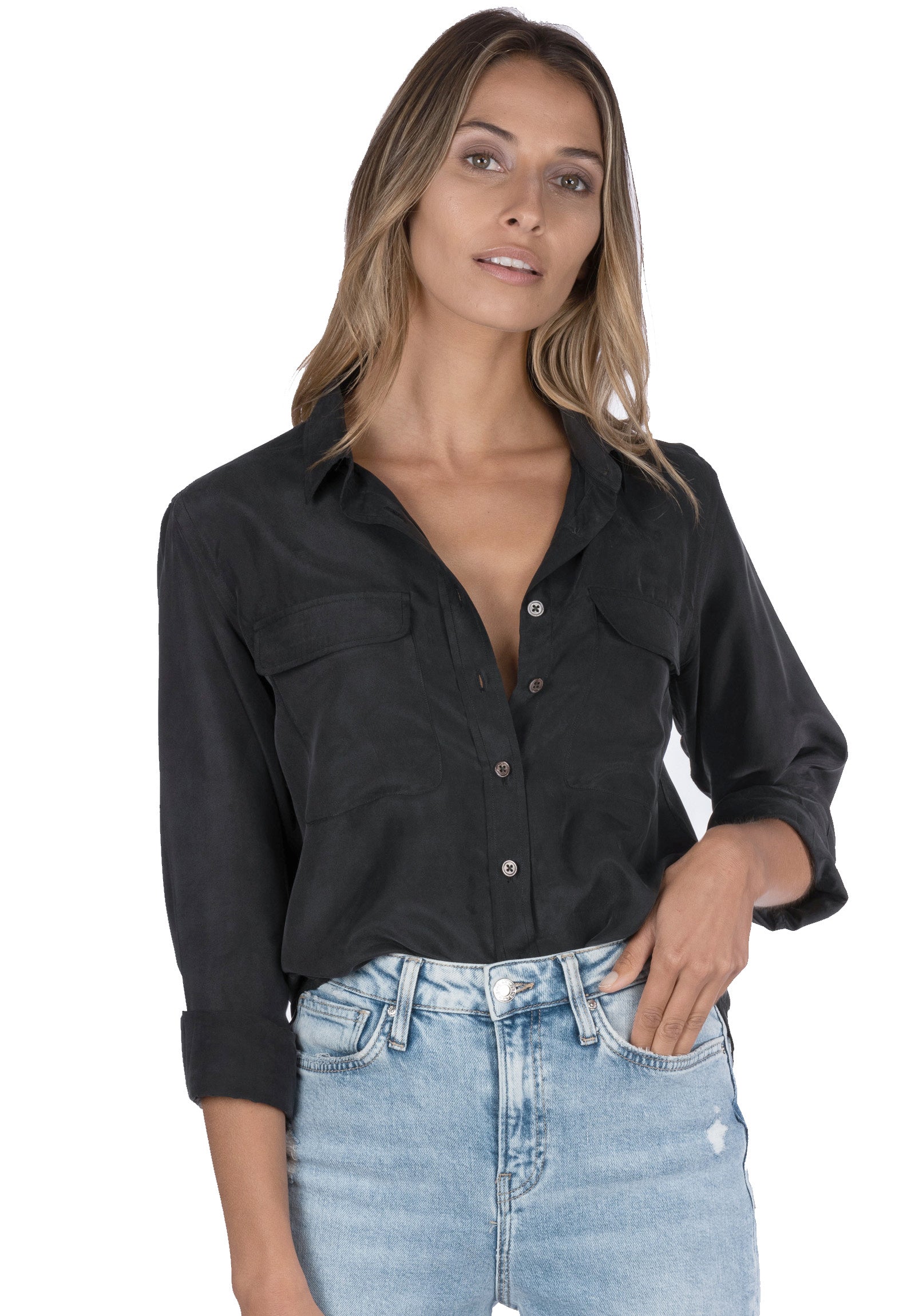 Candia Washed Silk Shirt