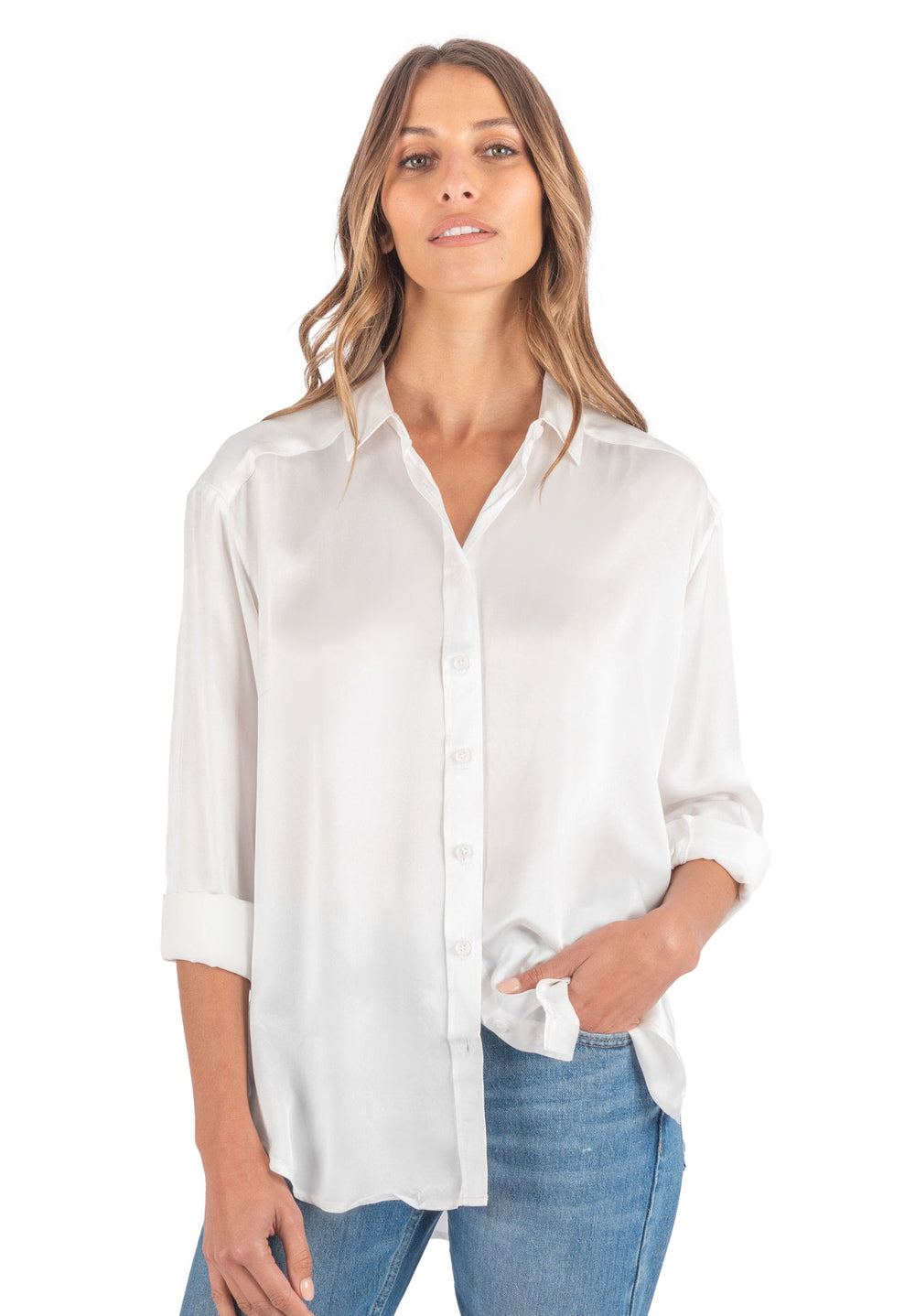 Women's Silk Shirts Tops and Camis –